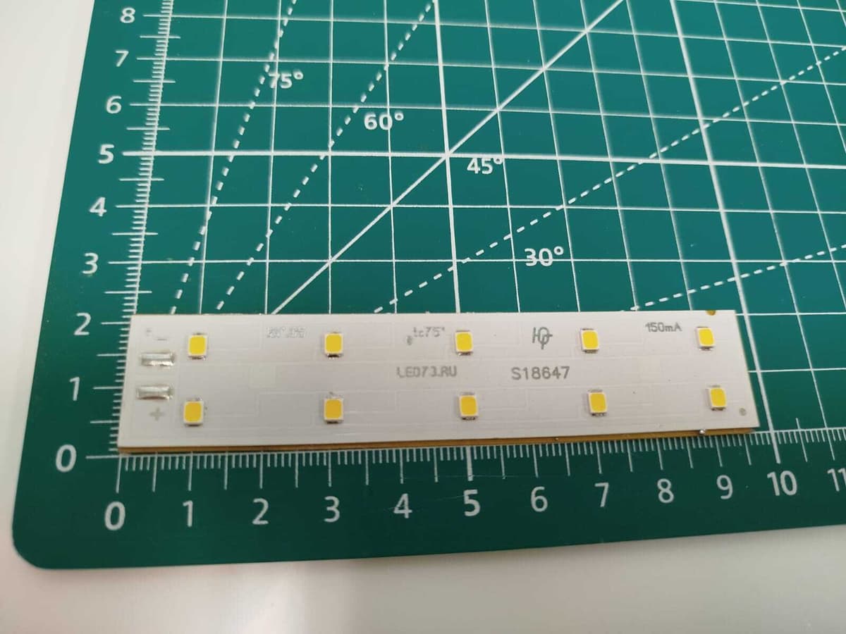 Copy: Модуль светодиодный 10LED, 97х20х0,7мм (IP00)