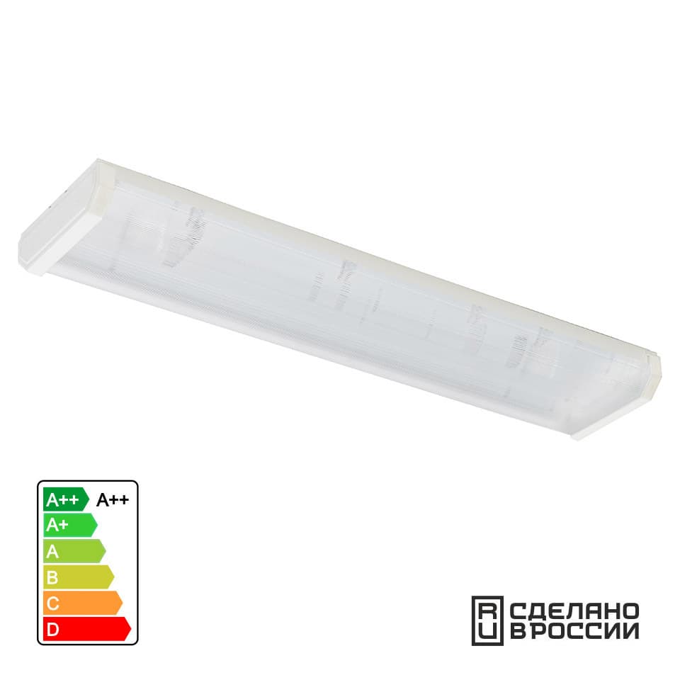 Светильник светодиодный ЛПО-Мини 18Вт 630х145х50мм